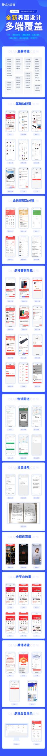 点大商城云供应链商城源码SAAS账号 点大商城云供应链商城源码SAAS账号