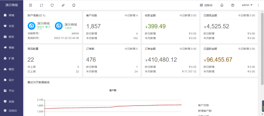 【独立版】点大商城V2_2.6.4全开源VUE商城小程序,新增买单订单退款(PC后台) 【独立版】点大商城V2_2.6.4全开源VUE商城小程序,新增买单订单退款(PC后台)